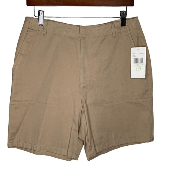 New Villager Sport Women’s Dessert Khaki Shorts Size 10 BNWT - Picture 1 of 4